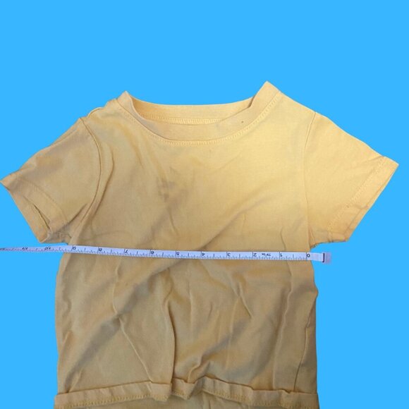 Epic Threads Toddler T-Shirt | Yellow Crewneck Tee | Size 2T | Cotton Blend - Picture 4 of 7